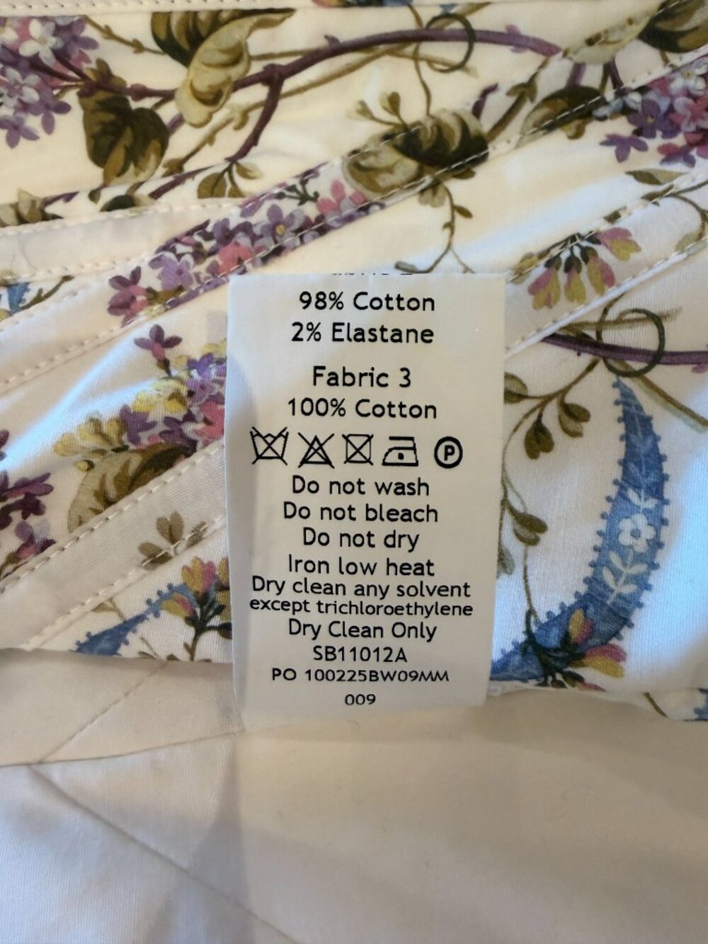 HOUSE OF CB Cadie Corset Top XS Floral Ribbon Print (see below) - Picture 9 of 10